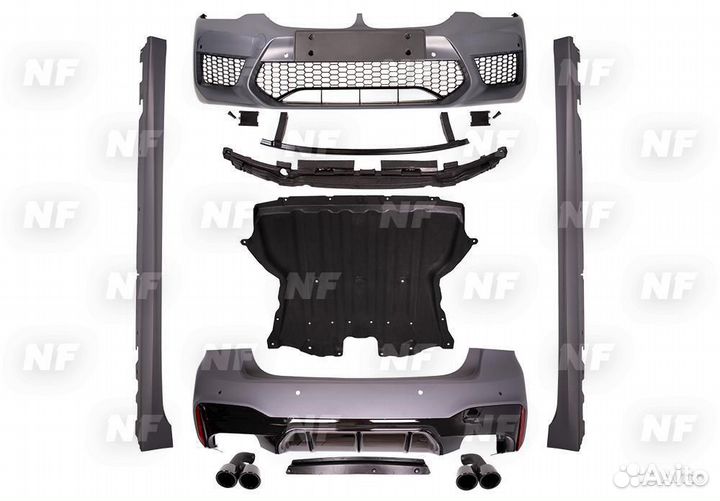 Обвес M5 с насадками BMW 5 series G30