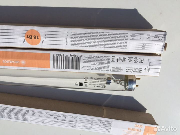 Лампа бактерицидная Ledvance 15W G13 новая