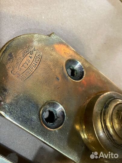 Старинные дверные ручки, царская Россия