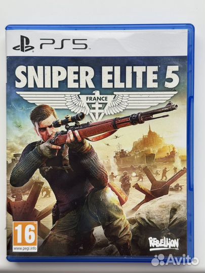 Sniper elite 5 ps5 диск