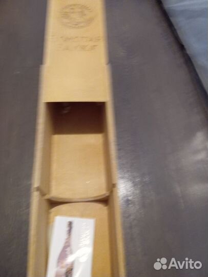 Коробка от шампанского с бутылкой