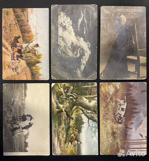 Старинные открытки 1