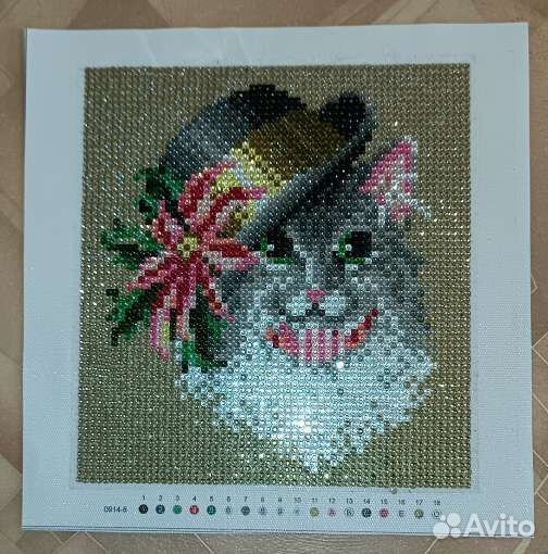 Алмазная мозаика собранная
