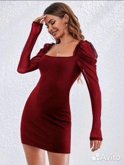 Новое эффектное платье