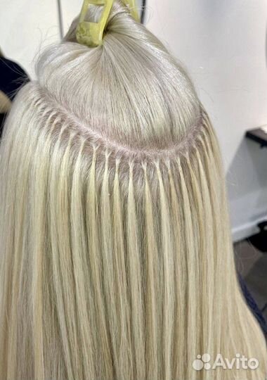 Наращивание волос, коррекция