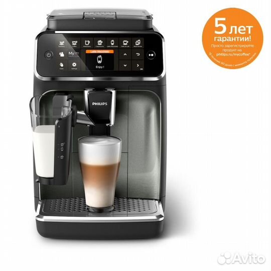 Новая Кофемашина Philips EP4349 LatteGo