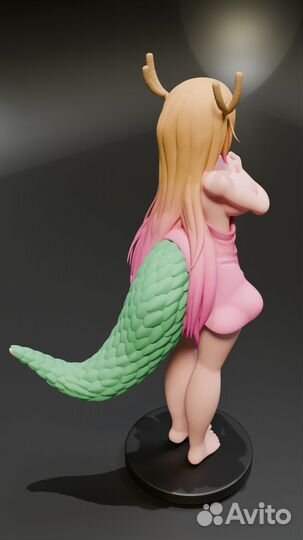 Фигурка аниме Горничная - дракон TohruTowel