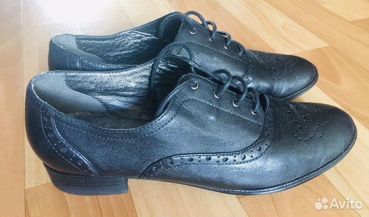 Ботинки, кожа нат. 38р-р