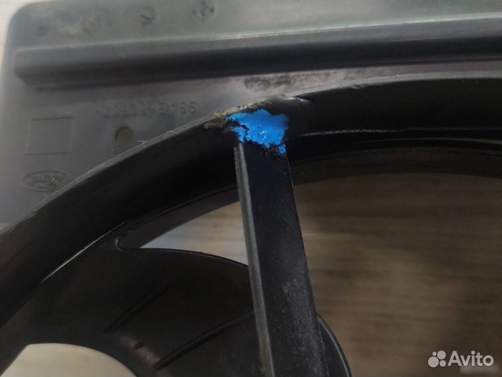 Диффузор радиатора с вентилятором Ford Focus 1