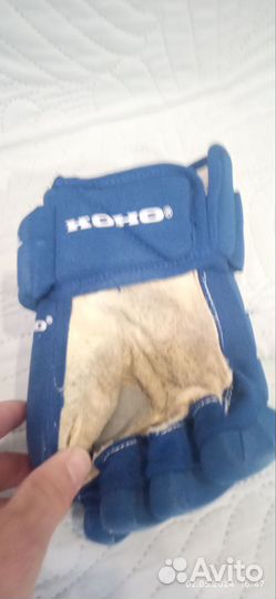 Краги хоккейные размер 10