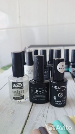 Набор для гель-лака с уф лампой в отл сост