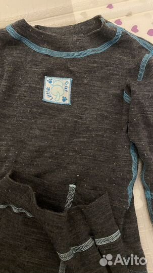 Термобелье детское reima norveg kuling шерсть 74