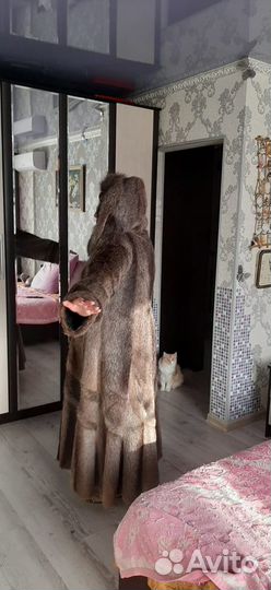 Шуба стриженая нутрия