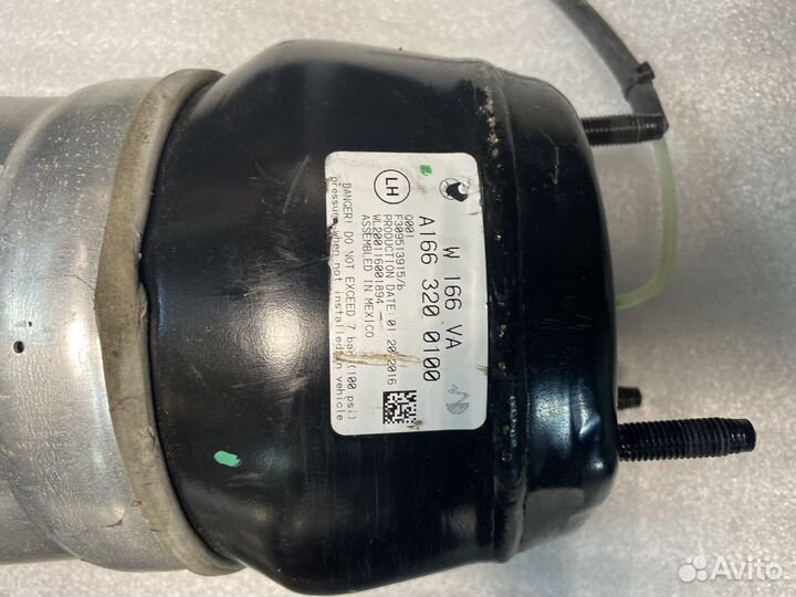 Амортизатор передний mercedes 166 292