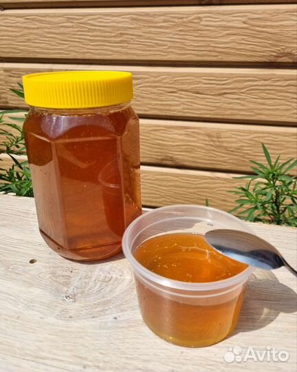 Мёд цветочный Алтайский. Свежий 2023г. С пасеки