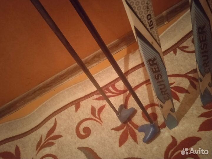 Лыжи детские бу