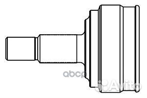 Шрус наруж.fiat doblo (119, 223 ) 10.01 80201
