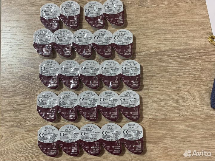 Линзы контактные однодневные alcon