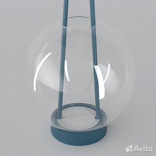 Настольная лампа декоративная Eurosvet Frasco 80507/1 синий