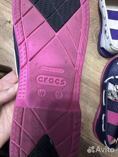 Crocs сабо женские w9