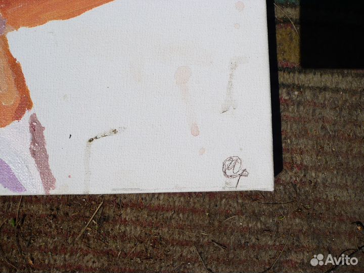 Картина маслом живопись.