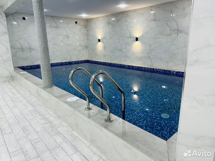 Парная с бассейном