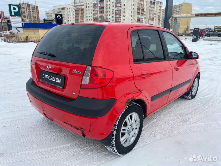 Hyundai Getz 1.6 МТ, 2007, 159 245 км