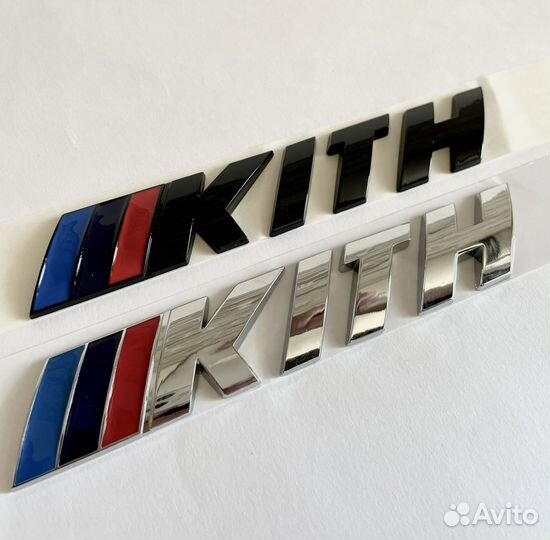 Шильдик надпись эмблема kith для BMW бмв