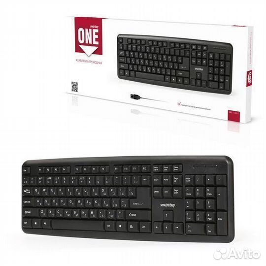 Клавиатура компьютерная проводная SmartBuy