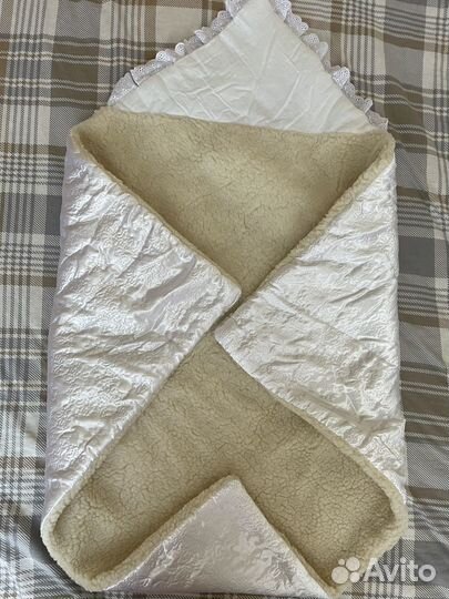 Одеяло на выписку зима