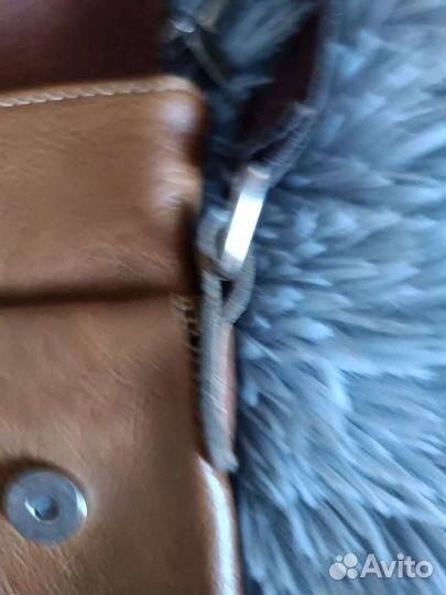 Сумка мужская натуральная кожа бу