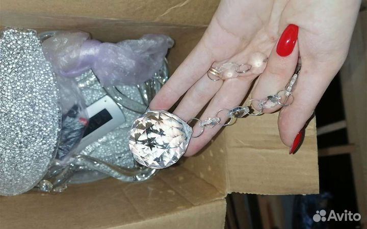 Люстра хрустальная