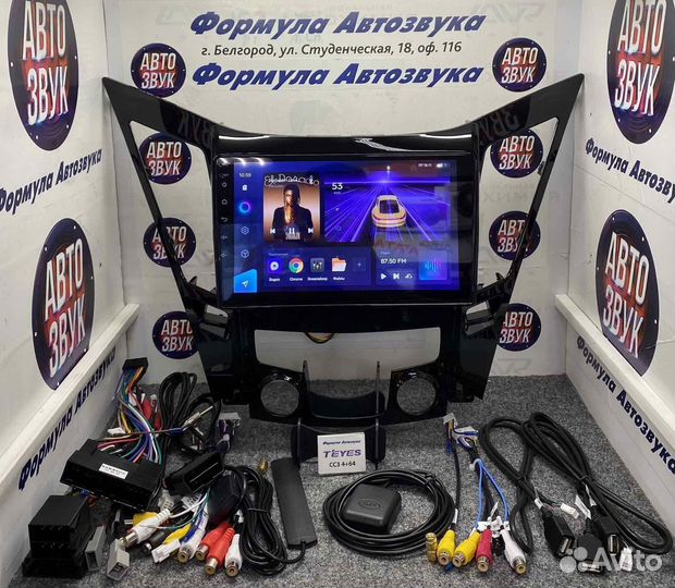 Магнитола Hyundai Sonata 6 YF 2009 - 2014 CC3 4-64