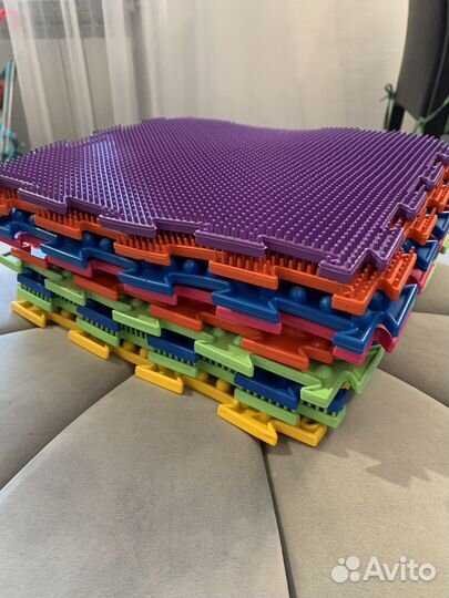 Коврик модульный массажный