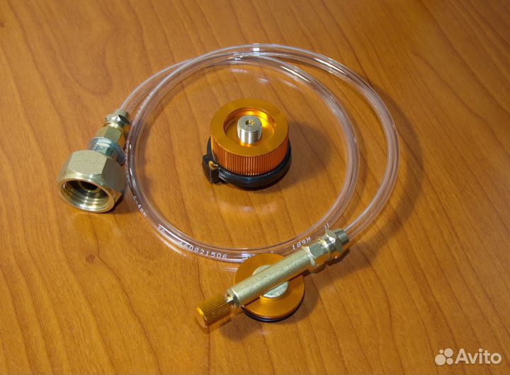 Адаптер переходник для заправки газовых баллонов