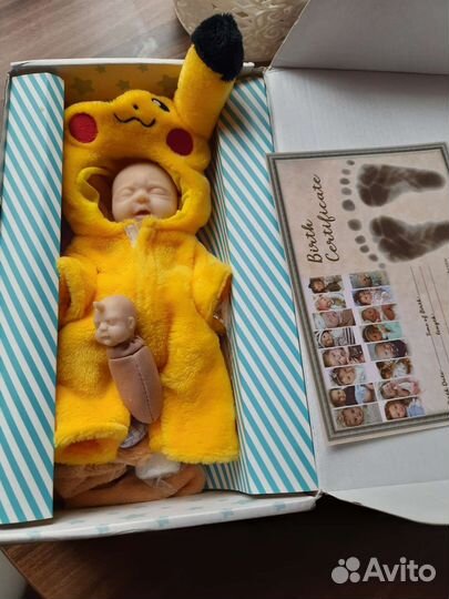 Силиконовый пупс