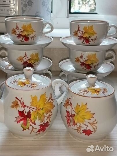 Чайный сервиз СССР новый