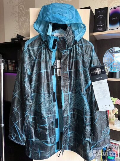 Куртка Stone island Paper Poly Si House Check Grid