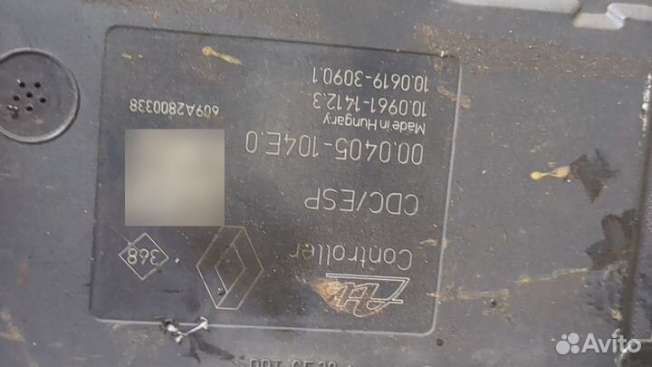 Блок абс, насос Renault Megane 3, 2009