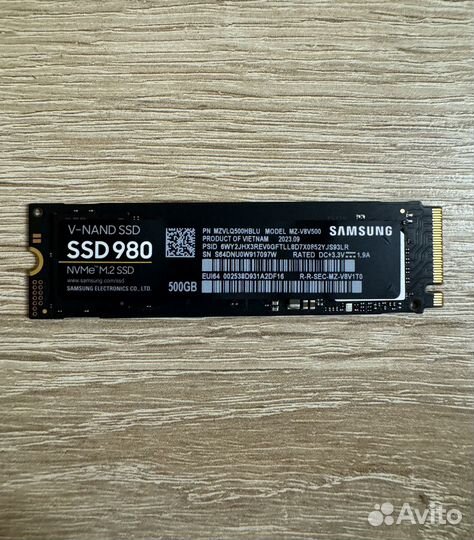 SSD M.2 Samsung 980 500gb