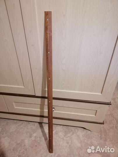 Порог дверной, алюминиевый, 89.5 см. Б/У