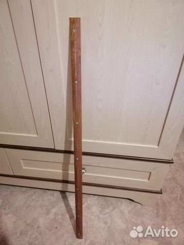 Порог дверной, алюминиевый, 89.5 см. Б/У