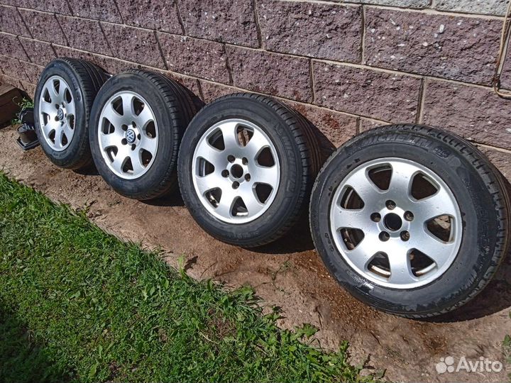Комплект колес резина+диски(4шт) R15 летние
