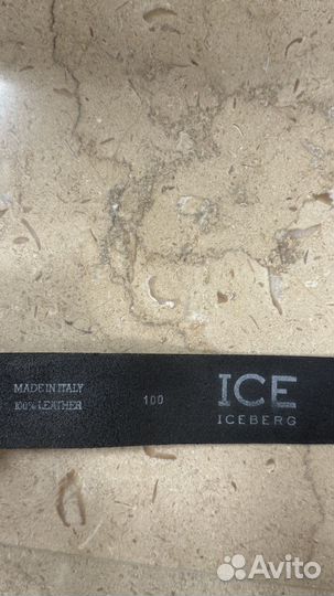 Ремень iceberg кожа оригинал Италия