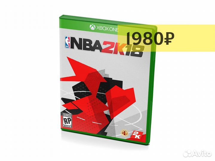 NBA 2K18, б/у, английский (xboxone)