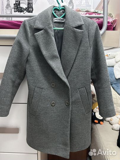 Пальто детское рост 146