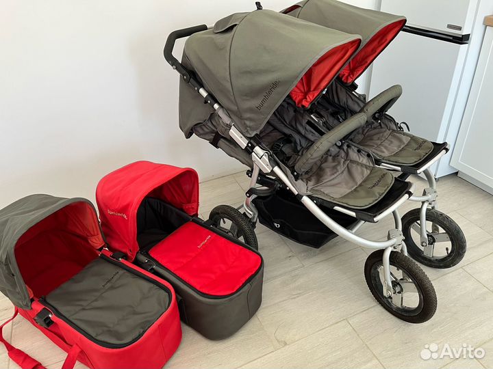 Коляска для двойни Bumbleride Indie Twin