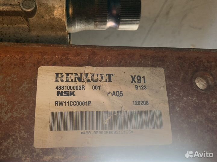 Рулевая колонка renault laguna 3