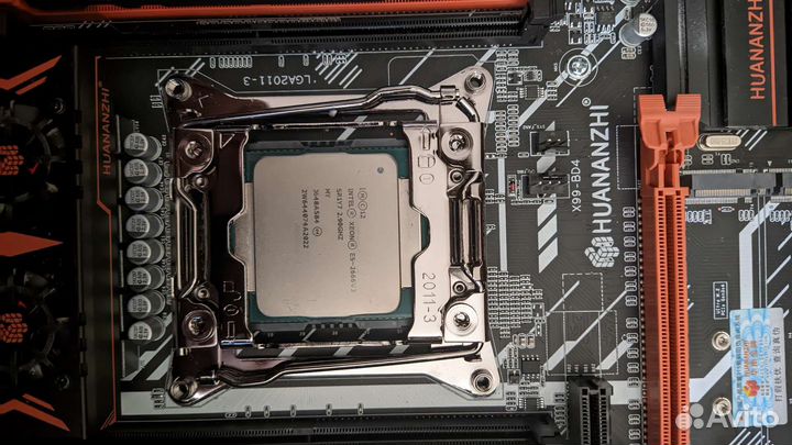 Комплект мать проц память