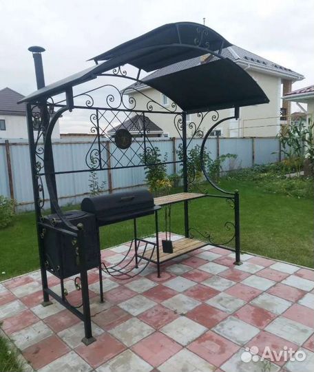 Мангальные зоны под крышей